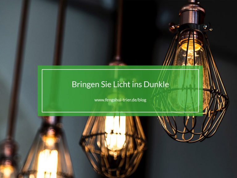 Bringen Sie Licht ins Dunkle